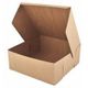 Cake Boxes - Brown Fold Up