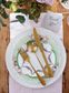 TABLEKRAFT SOHO GOLD TABLE KNIFE S/S 232mm (*13272*) =  1 X DOZEN