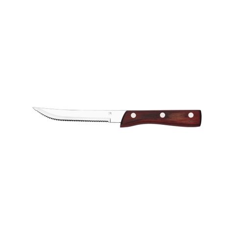 TABLEKRAFT STEAK KNIFE JUMBO PAKKAWOOD POINTED TIP 223mm (*20676*) =  1 X EACH