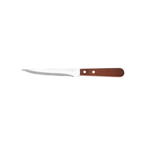 TABLEKRAFT STEAK KNIFE PAKKAWOOD HANDLE S/S 273mm (*20651*) = PACK OF 12 X EACHES