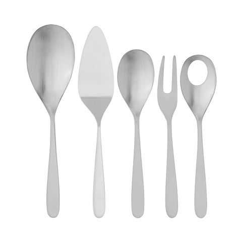 TABLEKRAFT ALASKA SATIN SERVING SPOON 18/10 220x50mm (*20021*) =  1 X EACH