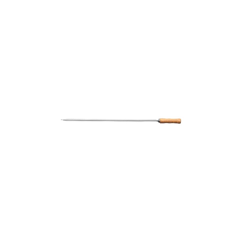 TRAMONTINA 65 CM HEAVY DUTY STAINLESS SKEWER WITH WOOD HDL (*TM26418/065*) =  1 X EACH