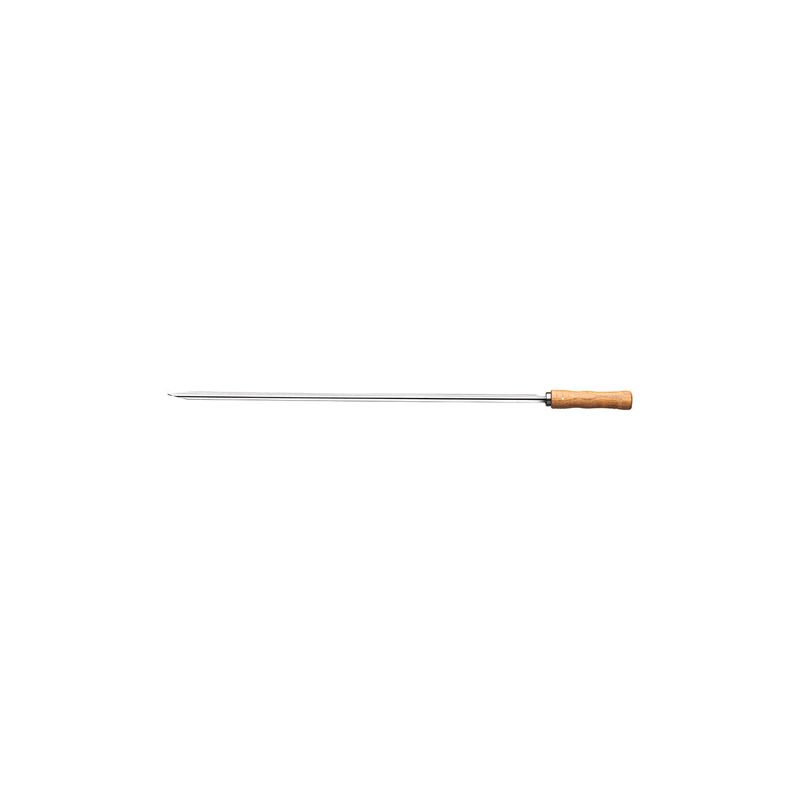 TRAMONTINA 75 CM HEAVY DUTY STAINLESS SKEWER WITH WOOD HDL (*TM26418/075*) =  1 X EACH