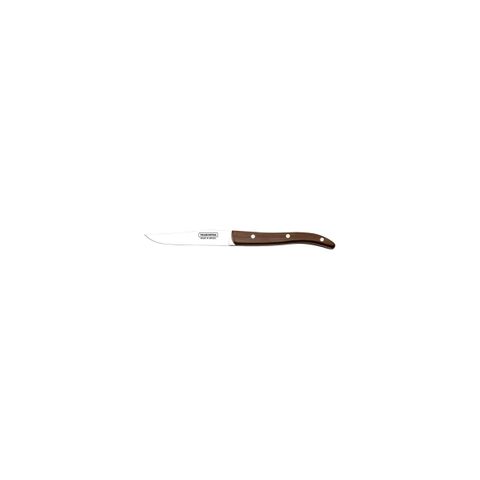POLYWOOD 4" STEAK KNIFE 10-PLAIN SMOOTH EDGE NARROW BROWN (*TM29810/145*) = PACK OF 12 X EACHES