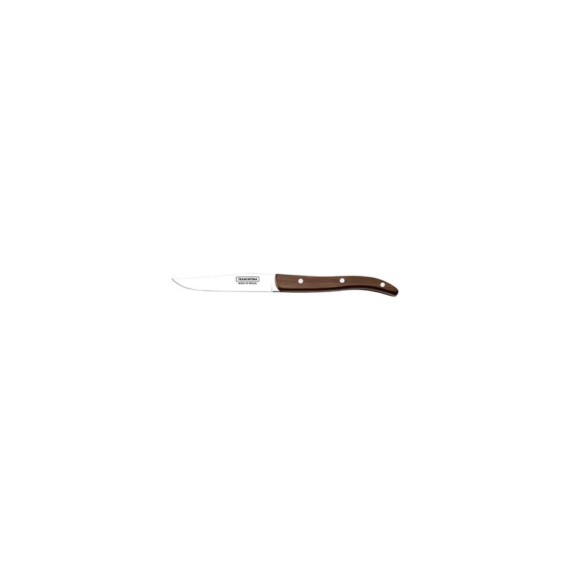POLYWOOD 4" STEAK KNIFE 10-PLAIN SMOOTH EDGE NARROW BROWN (*TM29810/145*) = PACK OF 12 X EACHES