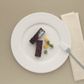BAUSCHER PURITY FLAT PLATE w/RIM 220mm (*BHS6690022*) = PACK OF 6 X EACHES
