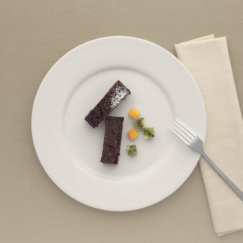 BAUSCHER PURITY FLAT PLATE w/RIM 240mm (*BHS6690024*) = PACK OF 6 X EACHES