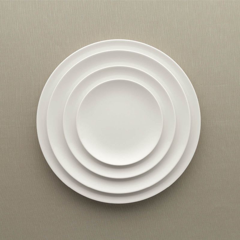 BAUSCHER PURITY COUPE PLATE-STACKABLE 250mm (*BHS6691925*) = PACK OF 6 X EACHES