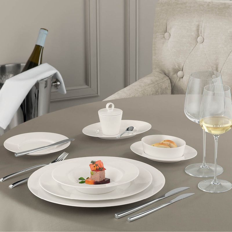 BAUSCHER PURITY ASYMMETRIC DISH 170x165x80mm 350ml (*BHS6693367*) = PACK OF 6 X EACHES