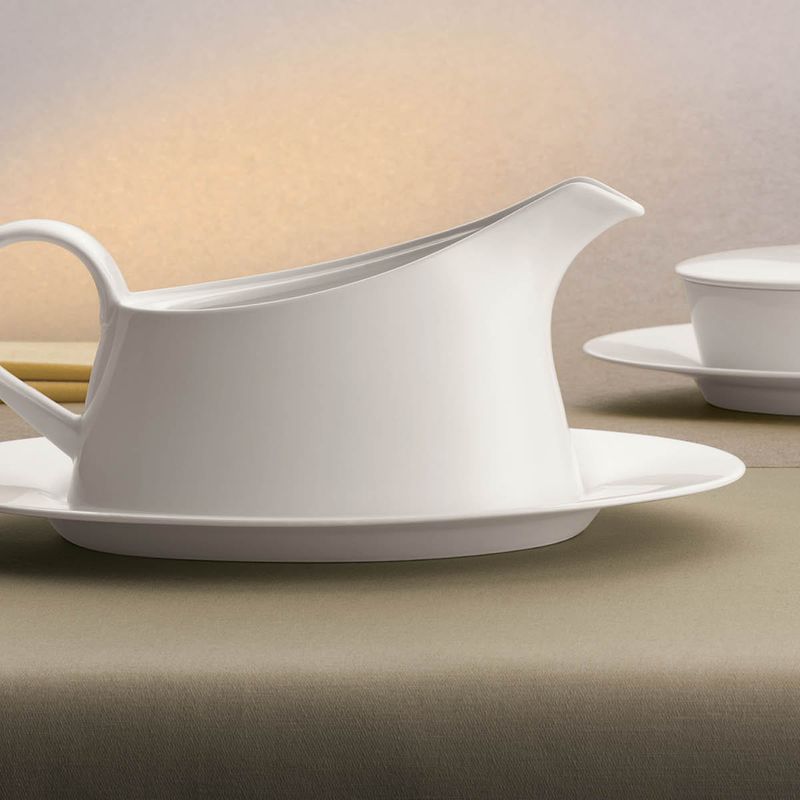 BAUSCHER PURITY SAUCE BOAT 100ml (*BHS6693810*) = PACK OF 6 X EACHES