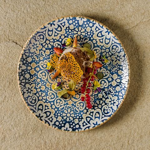 BONNA ALHAMBRA ROUND SAUCE DISH 90mm (ALHGRM9CK) (*120002*) = PACK OF 24 X EACHES