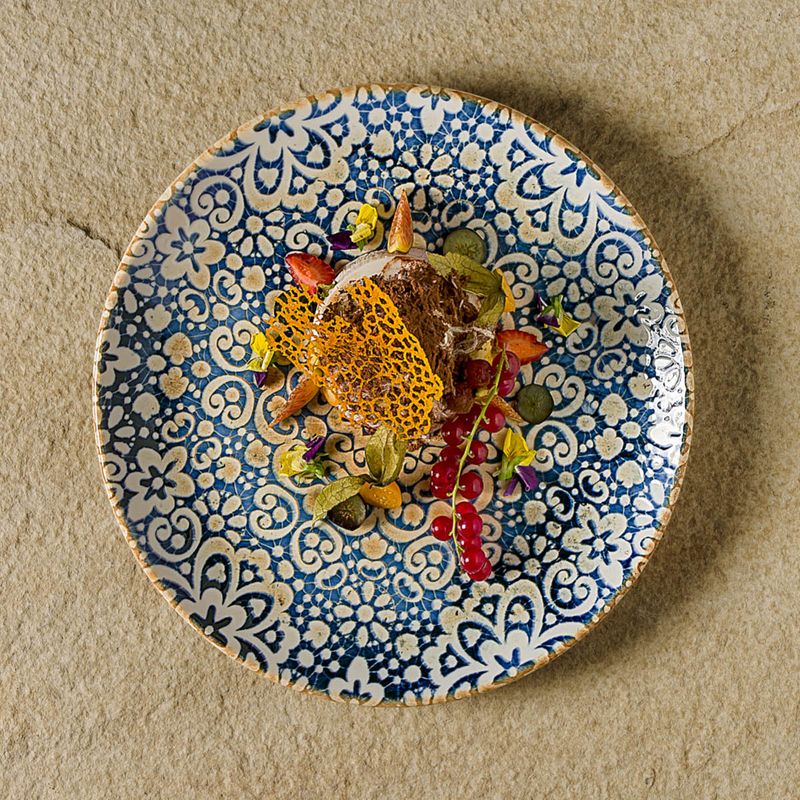 BONNA ALHAMBRA ROUND SAUCE DISH 90mm (ALHGRM9CK) (*120002*) = PACK OF 24 X EACHES