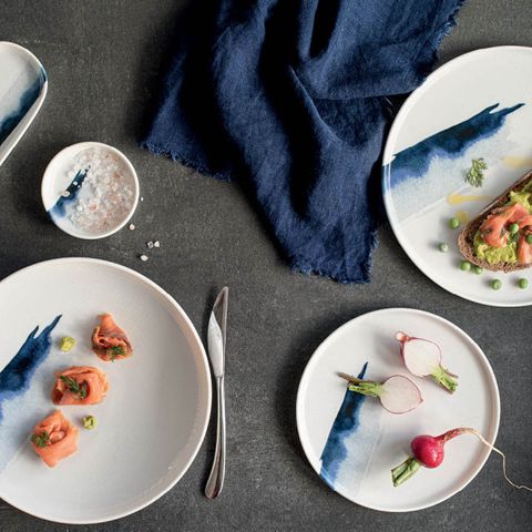 BONNA BLUE WAVE HYGGE OVAL DISH 100x22mm (BLWHYG10OV) (*130286*) = PACK OF 12 X EACHES
