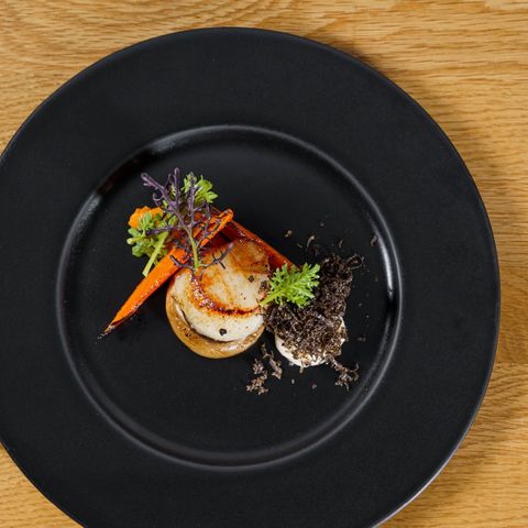 BONNA NOTTE NEAT ROUND PLATE w/RIM 240mm (NOTNEA24DZ) (*130728*) = PACK OF 6 X EACHES