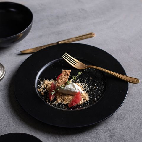 BONNA NOTTE NEAT ROUND PLATE w/RIM 300mm (NOTNEA30DZ) (*130731*) = PACK OF 6 X EACHES