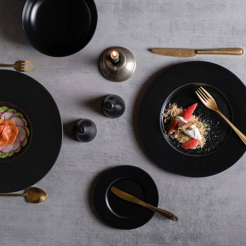 BONNA NOTTE NEAT OLIVE OIL PLATE (NOTNEA10ZT) (*130759*) = PACK OF 12 X EACHES