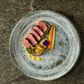BONNA ODETTE OLIVE ROUND COUPE PLATE 210x20mm (ODTOLGRM21DZ) (*120175*) = PACK OF 12 X EACHES