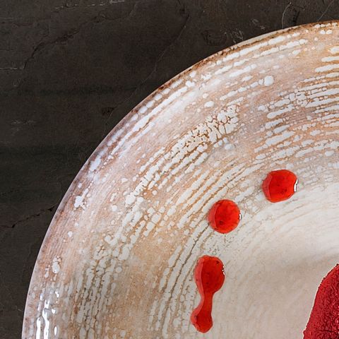 BONNA PATERA ROUND FLAT PLATTER 320x25mm (PTRGRM32PZ) (*120256*) = PACK OF 6 X EACHES