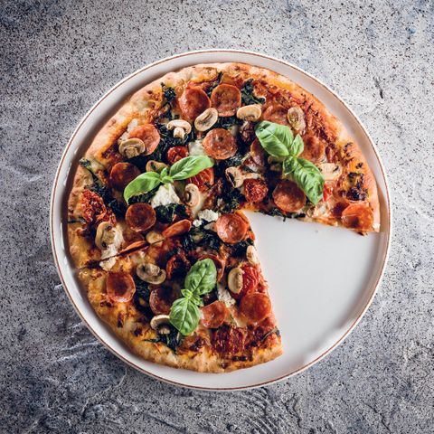 BONNA RETRO ROUND FLAT PLATTER 320x25mm (E100GRM32PZ) (*120030*) = PACK OF 6 X EACHES
