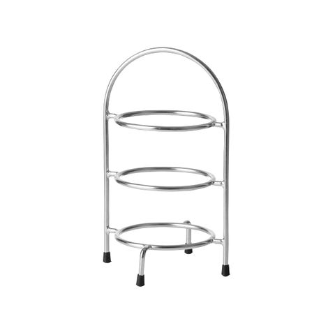 CHEF INOX 3-TIER ROUND DISPLAY STAND 155x185x270mm (*07702*) =  1 X EACH