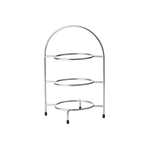CHEF INOX 3-TIER ROUND DISPLAY STAND 195x285x440mm (*07704*) =  1 X EACH