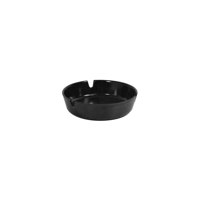 CHEF INOX ASHTRAY BAKELITE 120mm BLACK (*04306-BK*) = PACK OF 40 X EACHES
