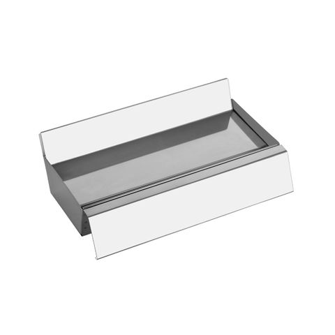 CHEF INOX ASHTRAY FLOOR w/REMOVABLE TRAY S/S 300x18x80 (*08888*) = PACK OF 2 X EACHES