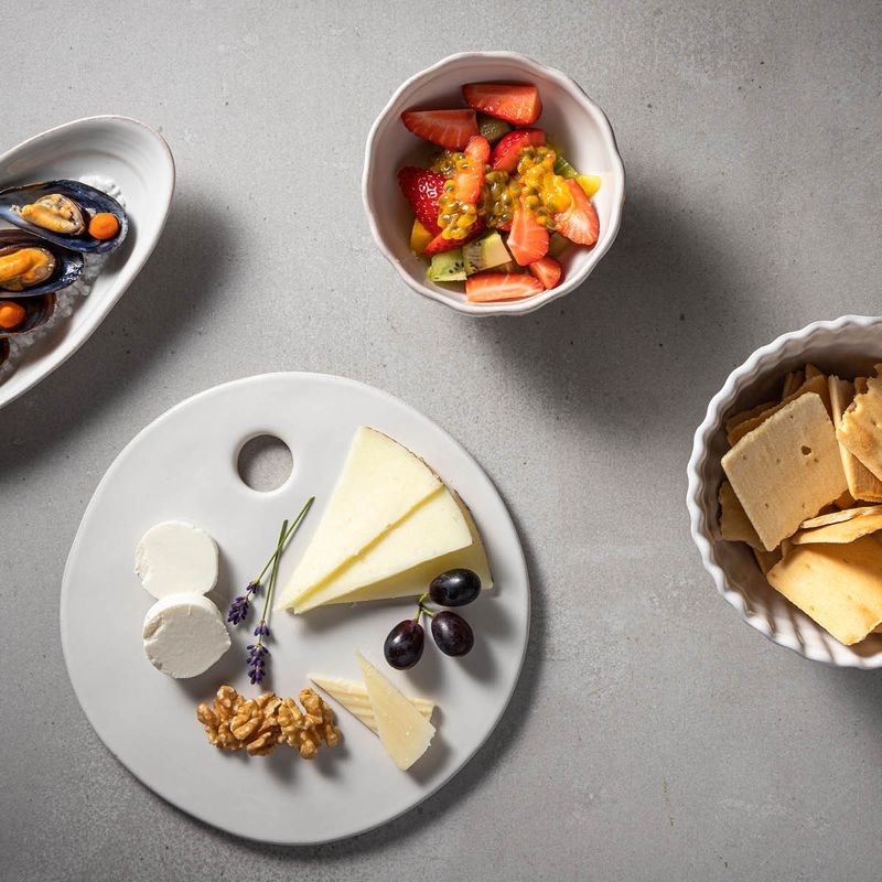 COSTA NOVA APARTE BOWL 184x72mm 950ml WHI (MRS181-WHI) (*300130*) = PACK OF 6 X EACHES