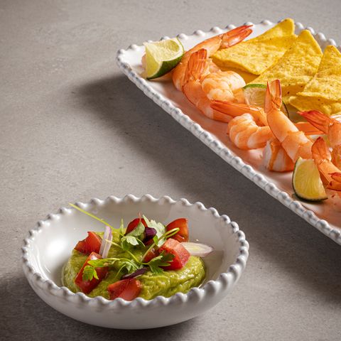 COSTA NOVA PEARL BOWL 236x56mm 1.05lt WHI (PEP231-WHI) (*301335*) = PACK OF 6 X EACHES