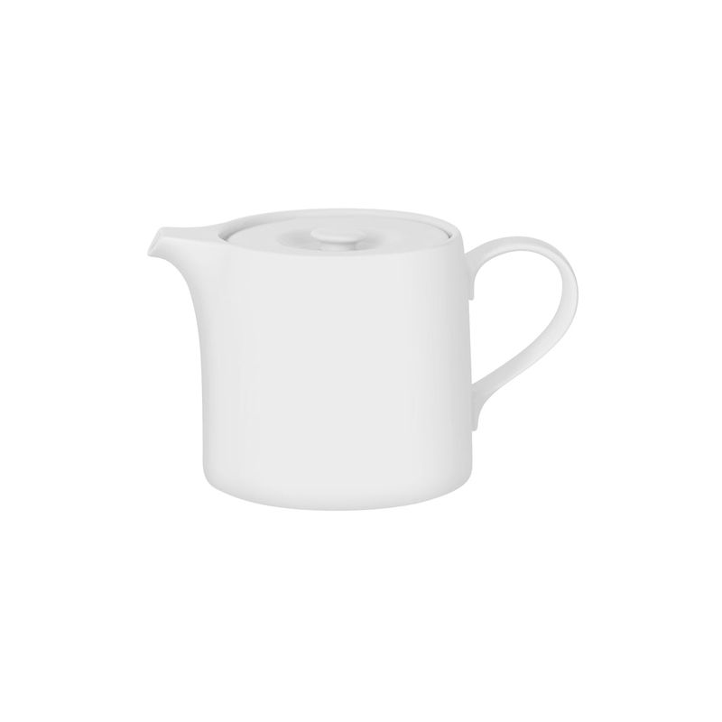 WHITE ALBUM TEAPOT w/LID 550ml (U3249/L) (*94906*) =  1 X EACH