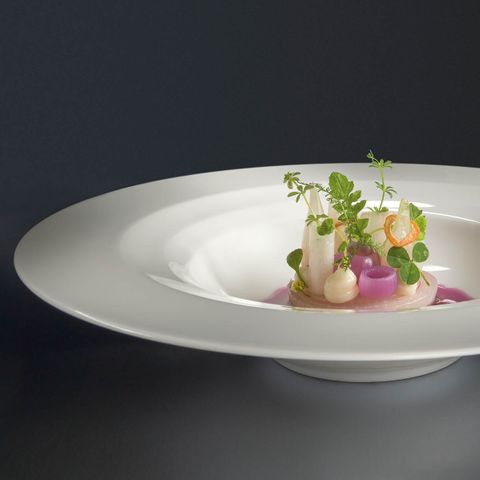 SCHONWALD ALLURE ROUND PLATE DEEP w/ RIM 280mm (*SH9120128*) = PACK OF 6 X EACHES