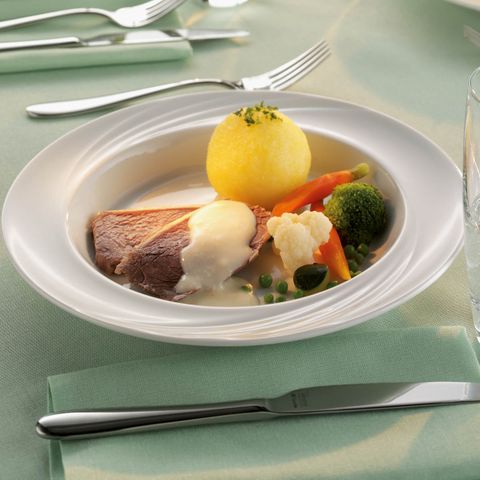 SCHONWALD DONNA SENIOR PLATE FLAT w/RIM 240mm (*SH9181824*) = PACK OF 6 X EACHES