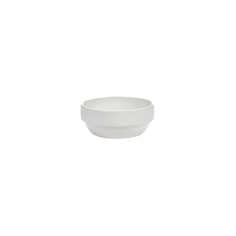 SERAX PASSE PARTOUT ROUND BOWL 140x60mm MATT WHITE (*SERAXB6219108*) = PACK OF 4 X EACHES