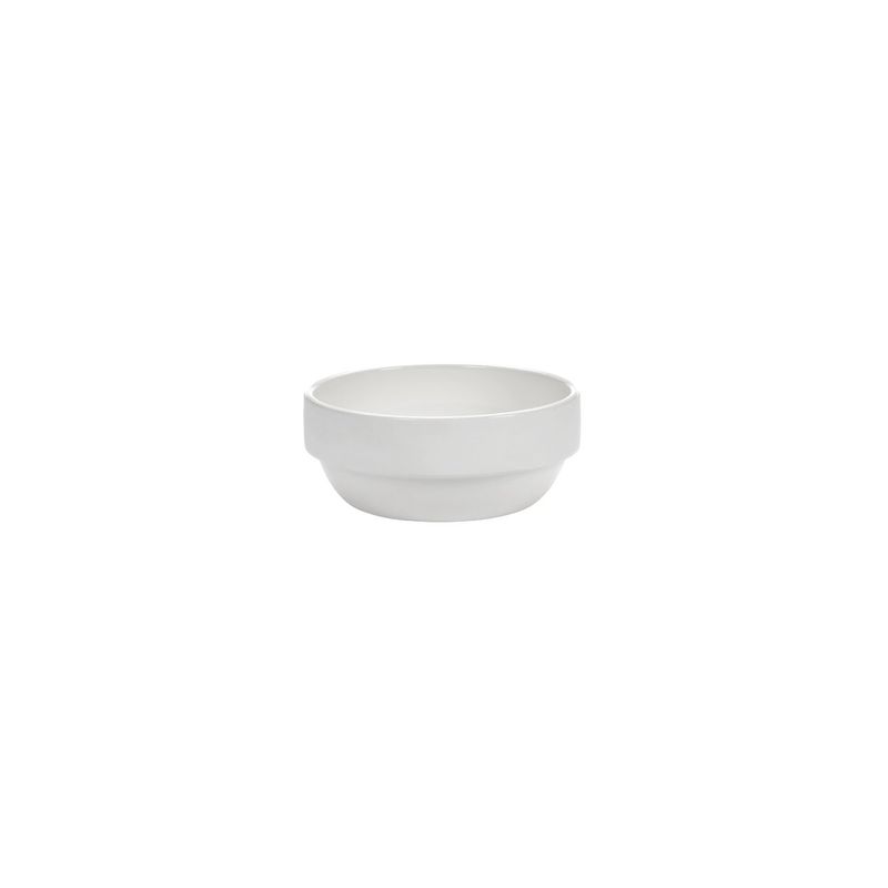 SERAX PASSE PARTOUT ROUND BOWL 140x60mm MATT WHITE (*SERAXB6219108*) = PACK OF 4 X EACHES