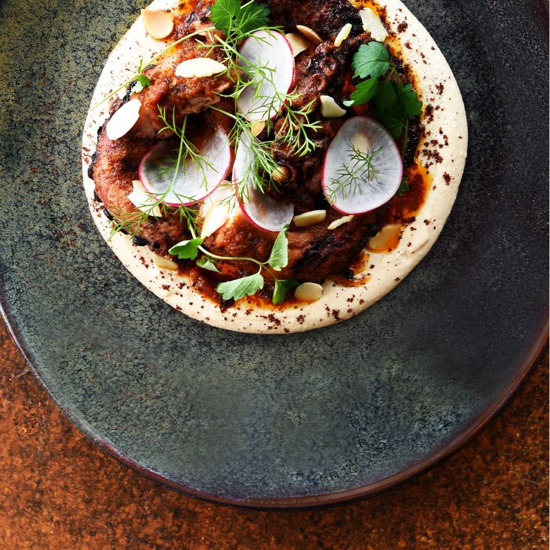 TABLEKRAFT ARTISTICA RND TAPAS DISH 140x45mm REATIVE BROWN (*98814*) = PACK OF 4 X EACHES