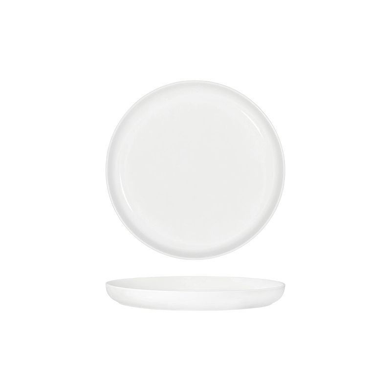 TABLEKRAFT CORE WHITE ROUND DEEP COUPE PLATE 270x30mm (*91094*) = PACK OF 3 X EACHES
