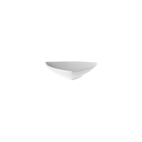 TABLEKRAFT CORE BANQUET TRIANGLE DISH WHITE 102x102x25m (*901725*) = PACK OF 12 X EACHES
