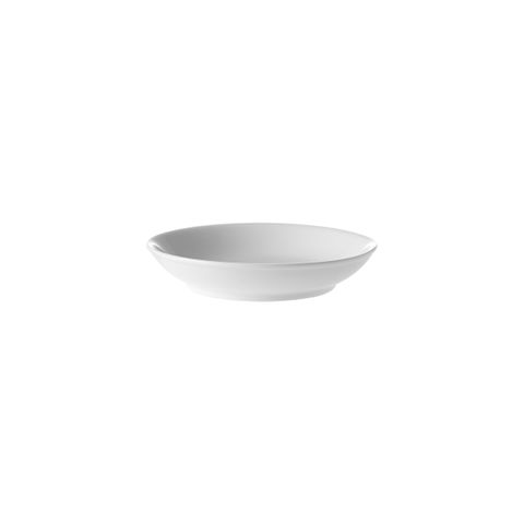 TABLEKRAFT CORE BANQUET ROUND SNACK DISH WHITE 115x20mm (*901704*) = PACK OF 18 X EACHES