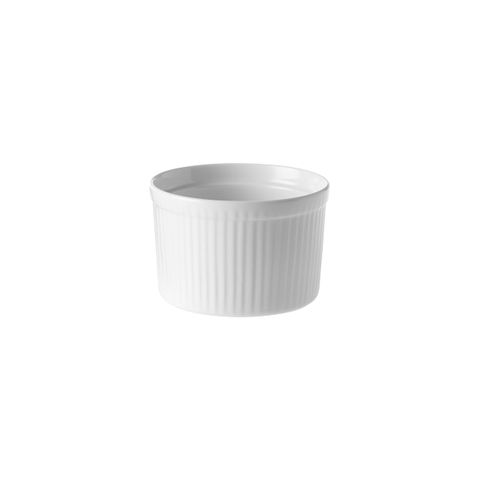 TABLEKRAFT CORE BANQUET SOUFFLE DISH WHITE 100x65mm (*901712*) = PACK OF 6 X EACHES