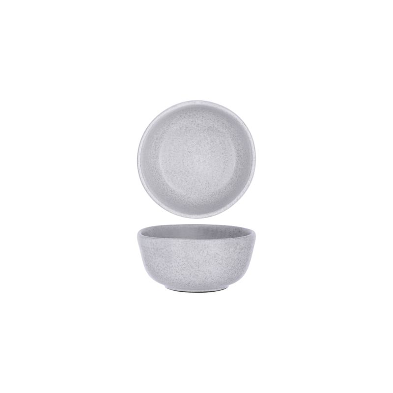 TABLEKRAFT NATURALS ASH GREY DEEP BOWL 167x85mm CLAY (*905200*) = PACK OF 3 X EACHES