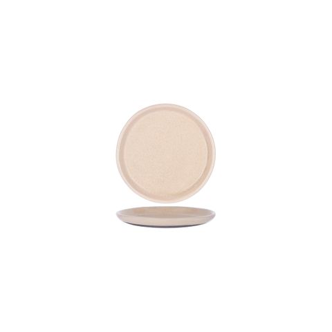 TABLEKRAFT NATURALS SIERRA BEIGE ROUND PLATE 160x30mm CLAY (*905254*) = PACK OF 4 X EACHES