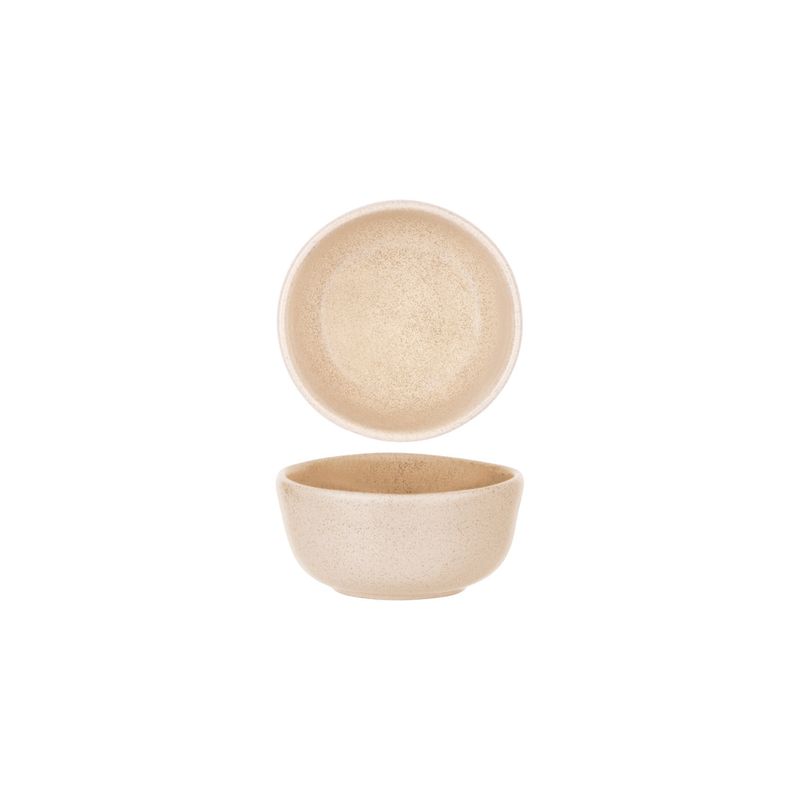 TABLEKRAFT NATURALS SIERRA BEIGE DEEP BOWL 167x85mm CLAY (*905250*) = PACK OF 3 X EACHES