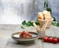 TABLEKRAFT SOHO ROUND BOWL FOOTED 230x68mm BURNT SIENNA (*908920*) = PACK OF 4 X EACHES