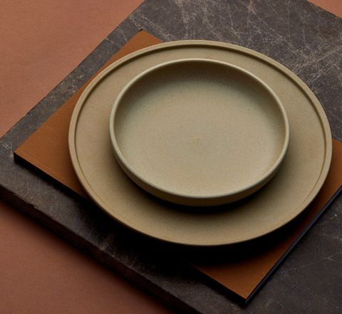 TABLEKRAFT SOHO ROUND PLATTER 330x15mm STONE (*908835*) = PACK OF 2 X EACHES