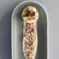 TABLEKRAFT URBAN OVAL PLATE 295x140mm GREY (*908022*) = PACK OF 4 X EACHES