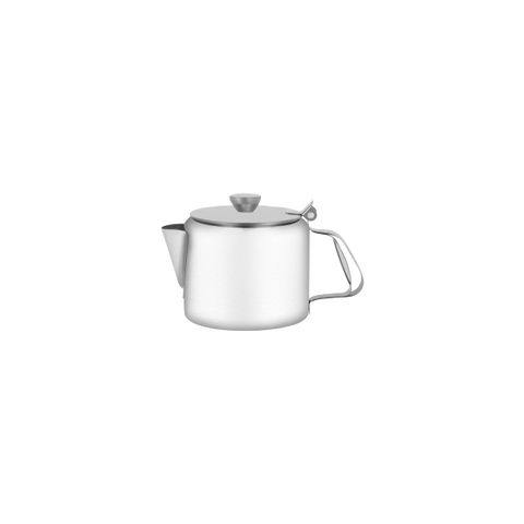 TABLEKRAFT STRAIGHT SIDED TEAPOT 18/8 400ml/12oz (*07012*) = PACK OF 10 X EACHES