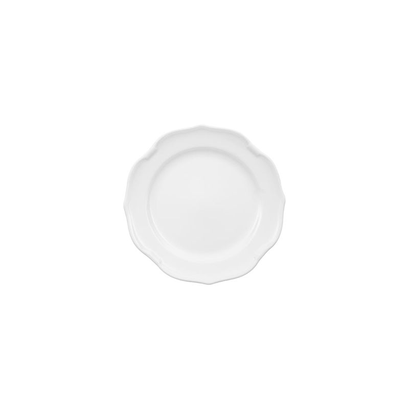 VILLEROY AND BOCH LA SCALA PLATE w/RIM 210mm WHITE (*VB16-3318-2640*) = PACK OF 6 X EACHES
