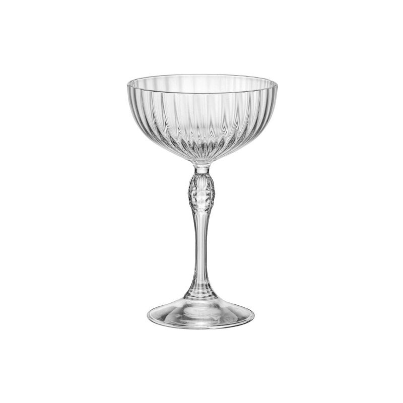 BORMIOLI ROCCO AMERICA 20 COCKTAIL COUPE 220ml CLR (1.22137) (*310-102*) = PACK OF 24 X EACHES