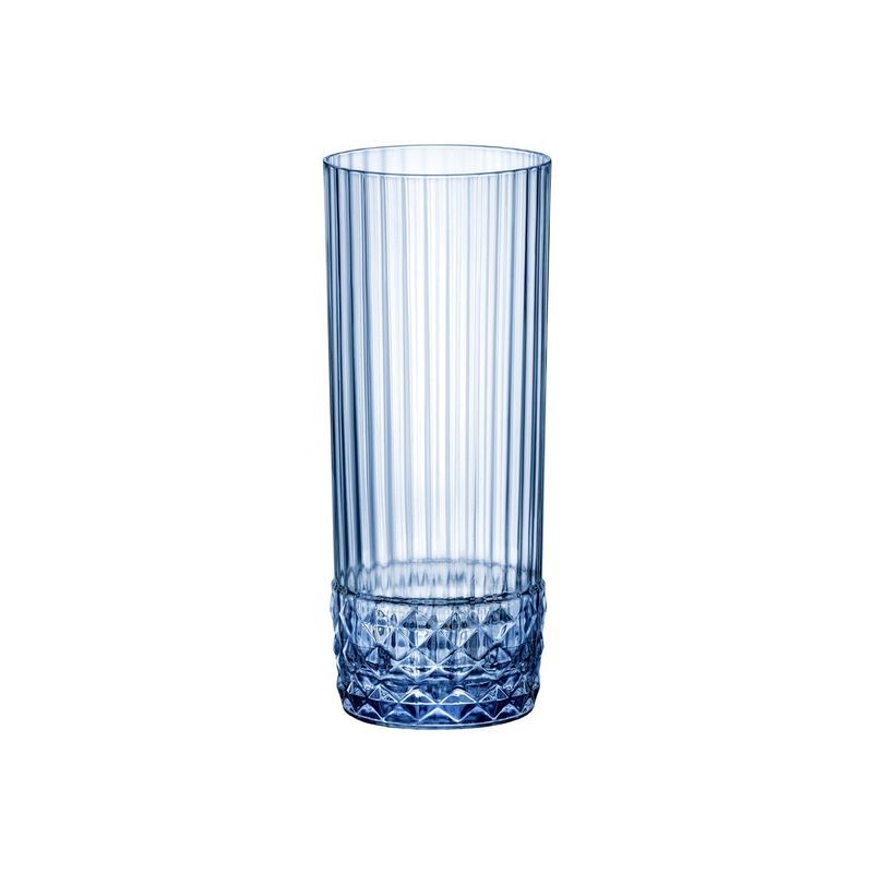 AMERICA 20 LONG DRINK 400ml SAPPHIRE BLUE (1.22158) (*310-122*) = PACK OF 24 X EACHES
