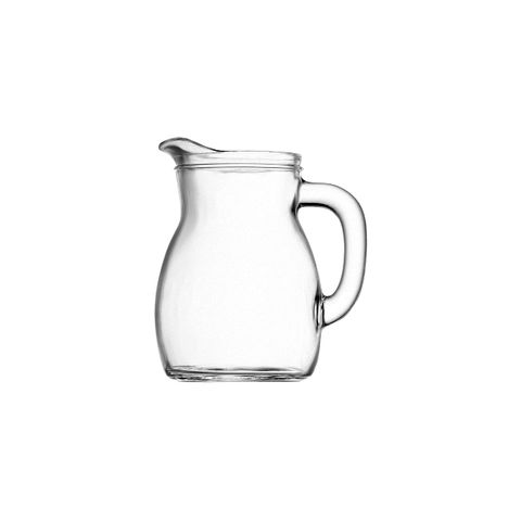 BORMIOLI ROCCO BISTROT JUG 0.6lt CLEAR (1.46150) (*330-021*) = PACK OF 12 X EACHES